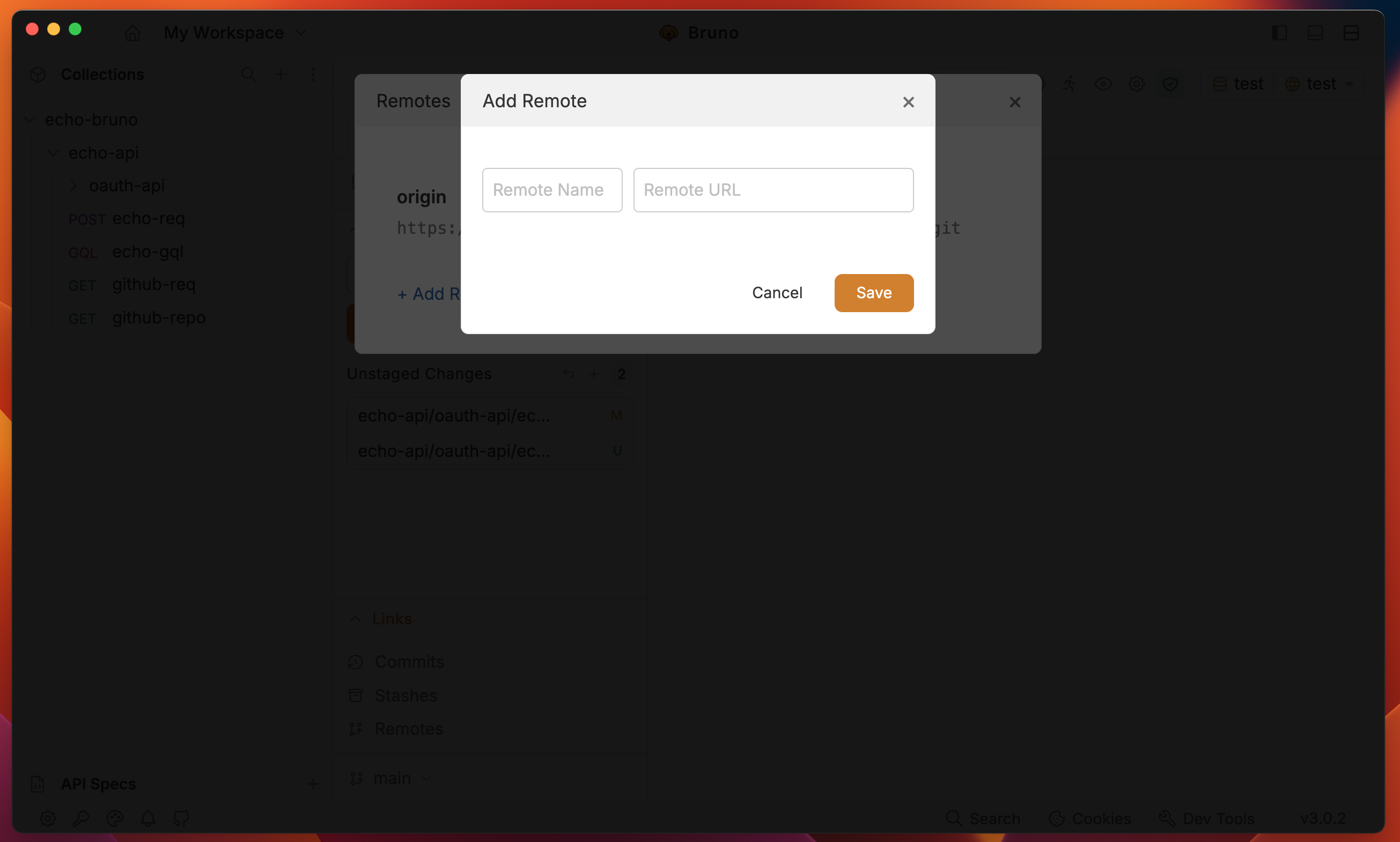 From Local to GitHub: Version Control in Bruno Made Easy