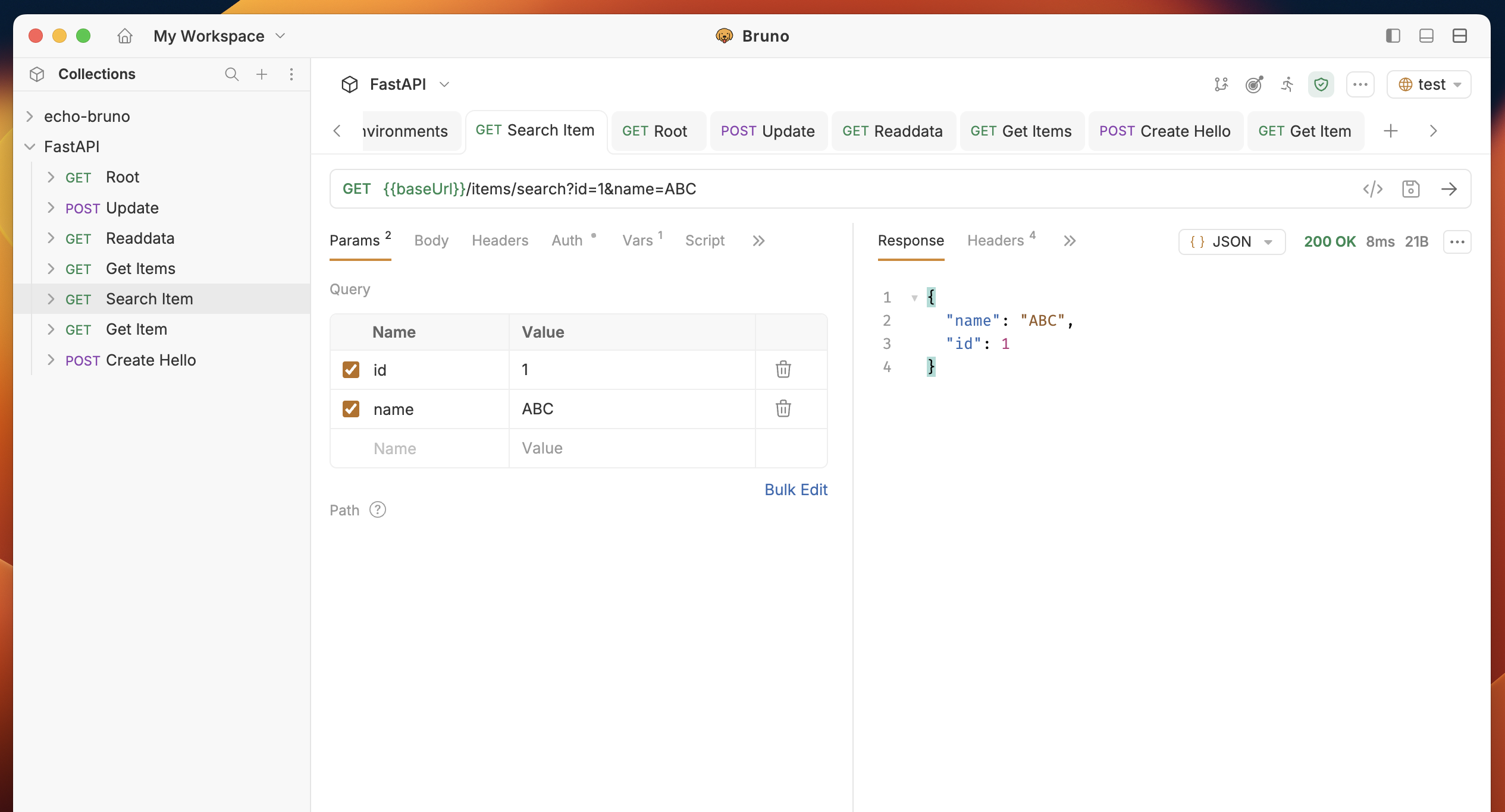 FastAPI + Bruno: A Better Way to Build and Test APIs