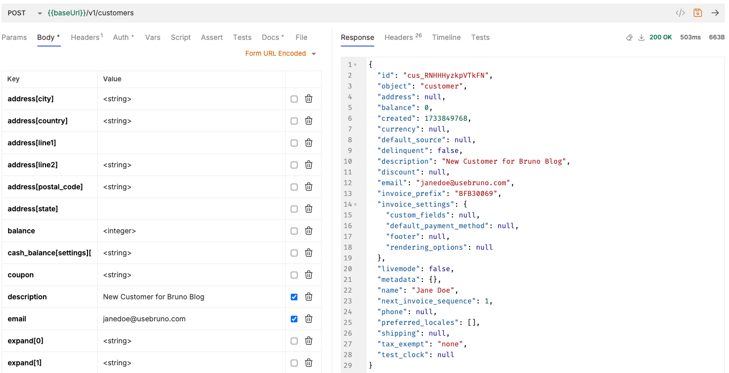 Working with the Stripe API