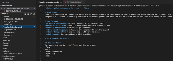 Supercharged API Client: Using Bruno with GitHub Copilot