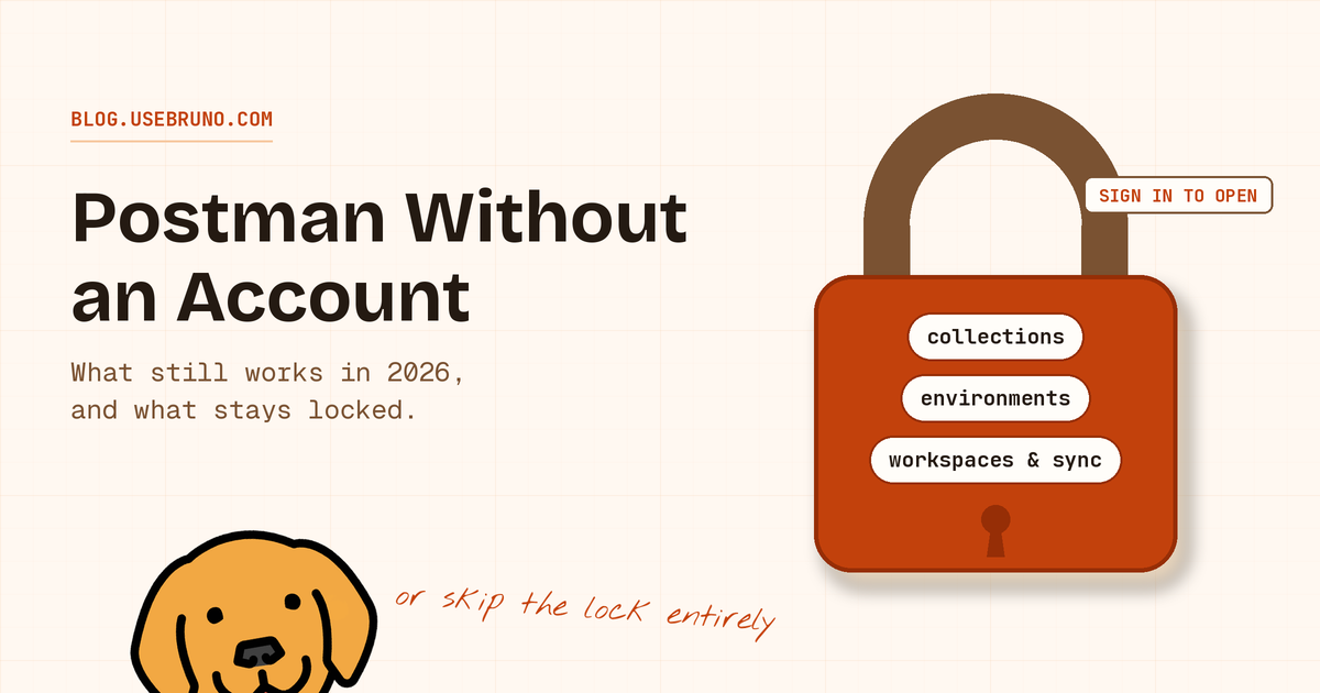 Postman Without an Account: What Still Works in 2026